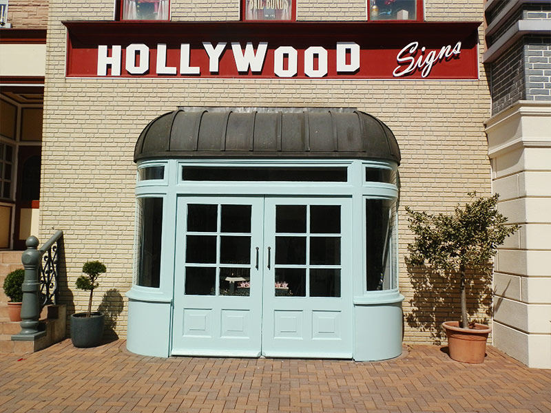 Hollywood Signs Movie Park Germany